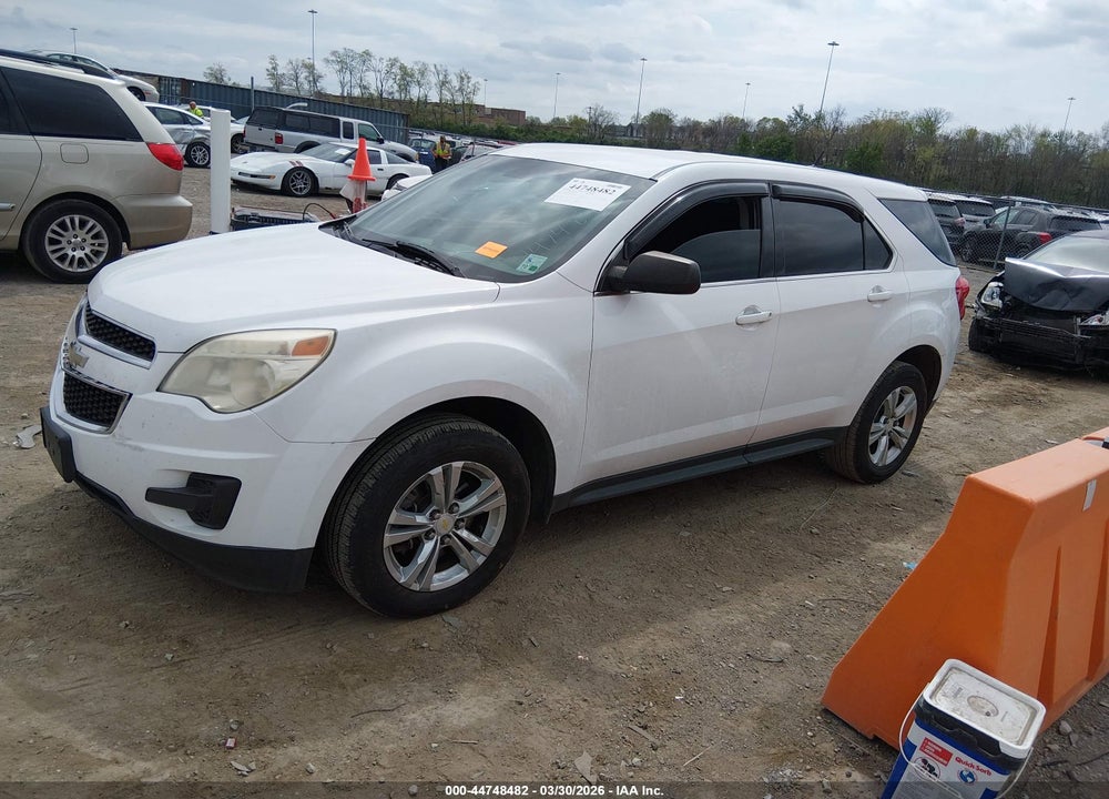 2011 CHEVROLET EQUINOX LS VIN: 2CNALBEC6B6220226
