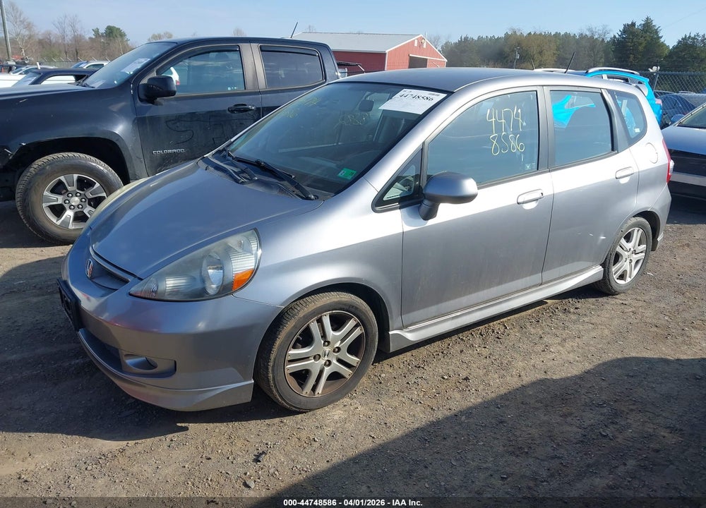 2008 HONDA FIT SPORT VIN: JHMGD38628S053021