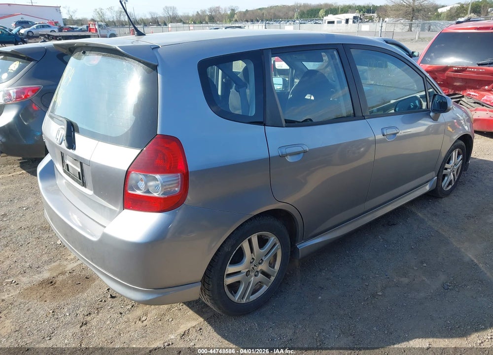 2008 HONDA FIT SPORT VIN: JHMGD38628S053021