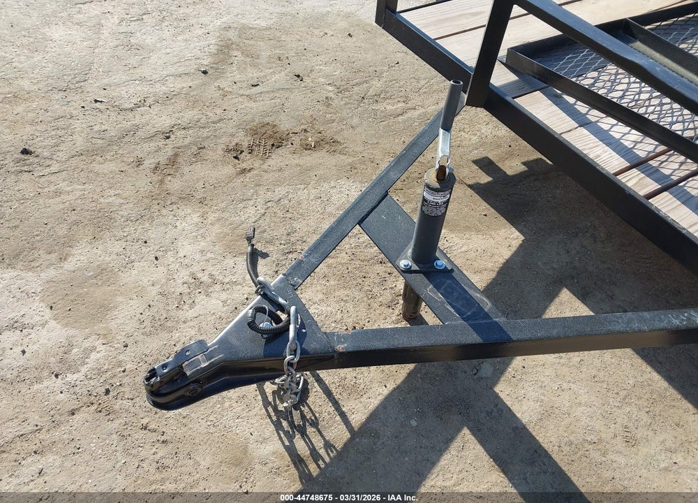 2024 MASTIFF TRAILERS UTILITY TRAILER 12FT VIN: 7P01B1619RG000260