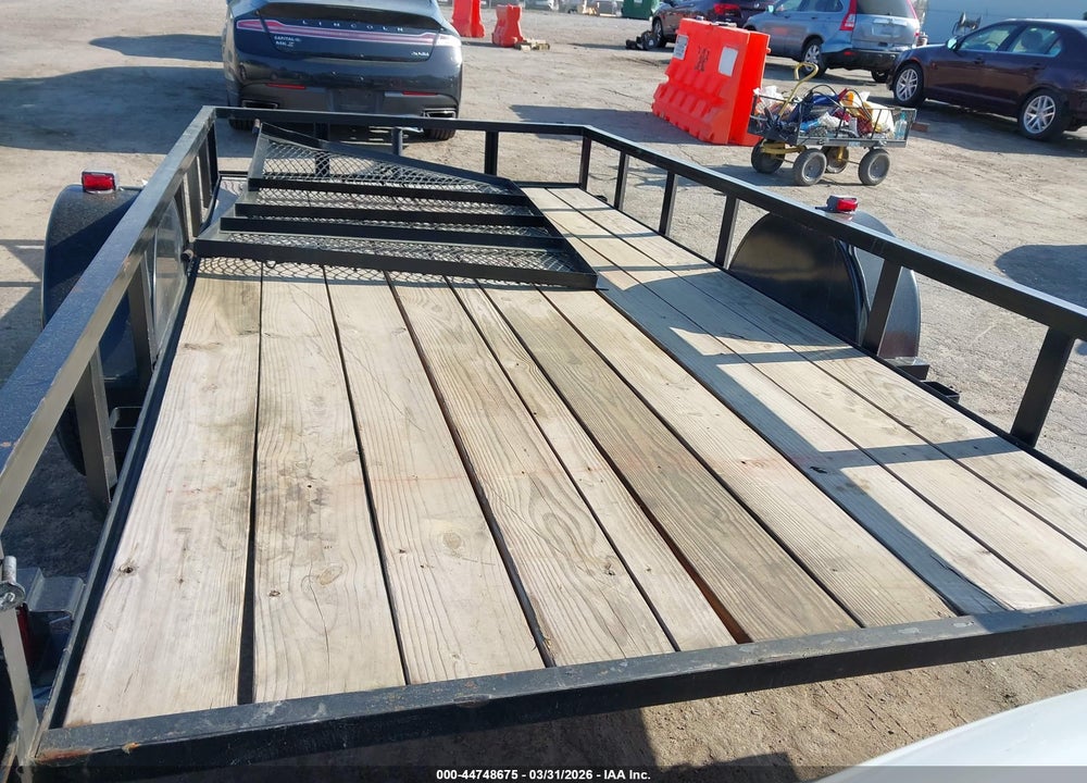 2024 MASTIFF TRAILERS UTILITY TRAILER 12FT VIN: 7P01B1619RG000260