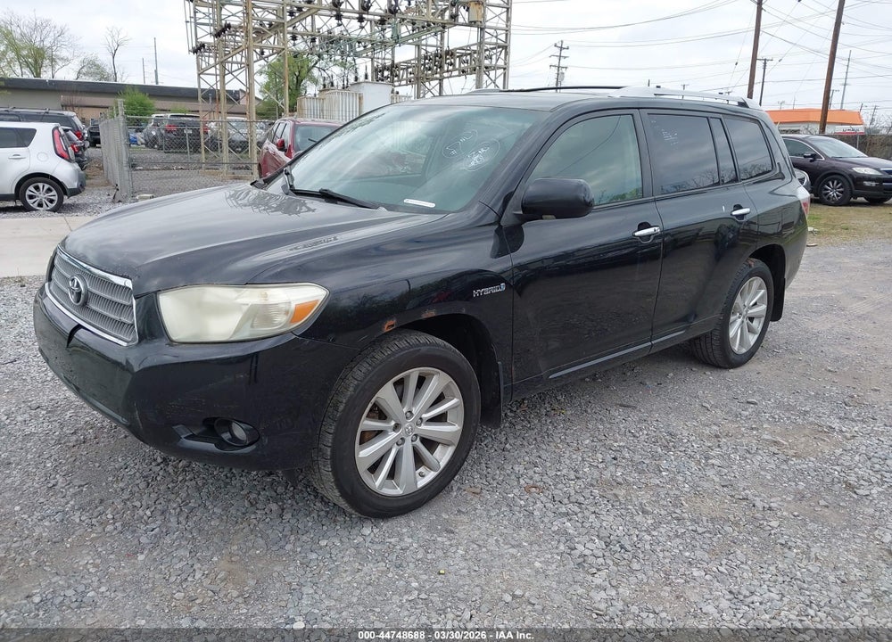 2008 TOYOTA HIGHLANDER HYBRID LIMITED VIN: JTEEW44A682012535