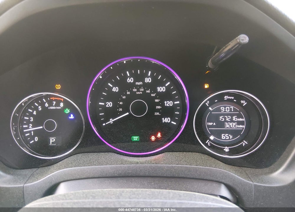 2016 HONDA HR-V EX VIN: 3CZRU5H58GM710709