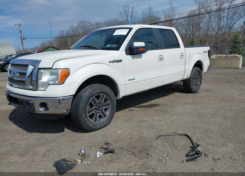 2012 FORD F-150 LARIAT VIN: 1FTFW1ET5CFA67972