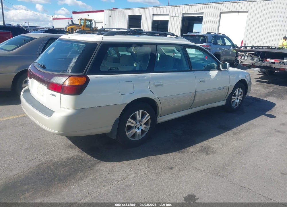 2004 SUBARU OUTBACK H6-3.0 W/35TH ANNIVERSARY EDITION VIN: 4S3BH815947637539