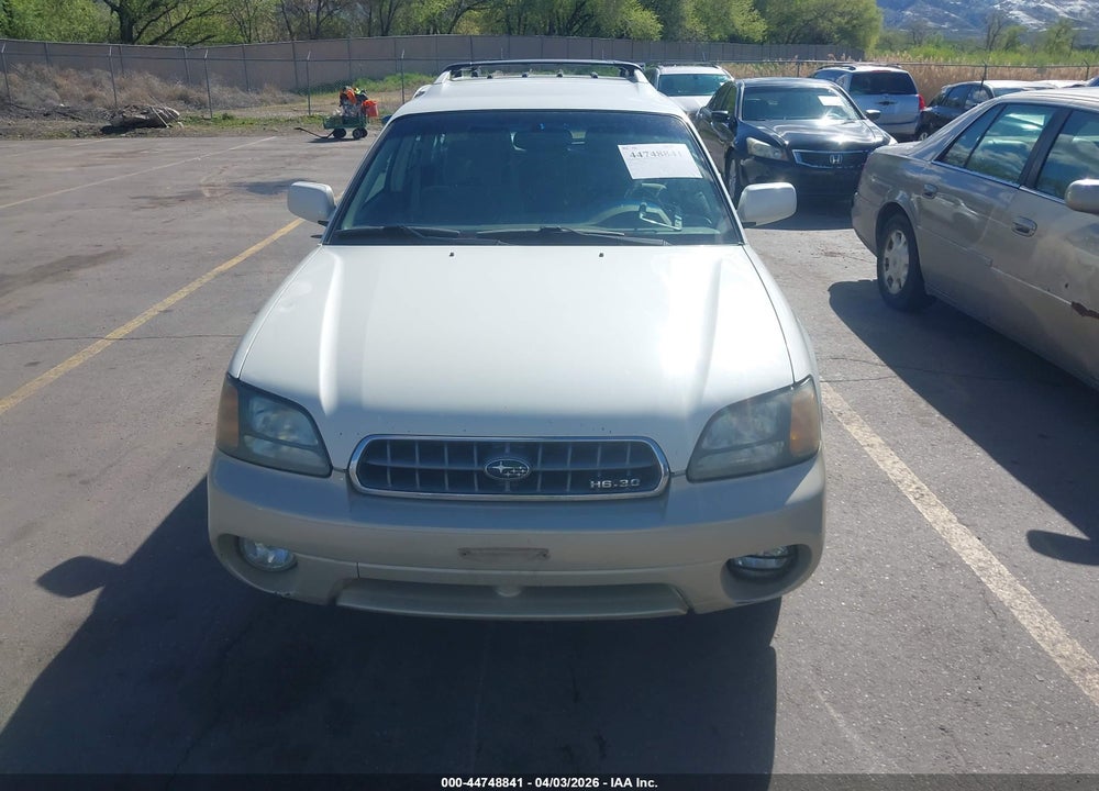 2004 SUBARU OUTBACK H6-3.0 W/35TH ANNIVERSARY EDITION VIN: 4S3BH815947637539