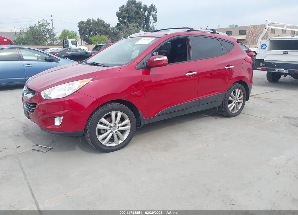 2013 HYUNDAI TUCSON LIMITED VIN: KM8JU3AC6DU671072