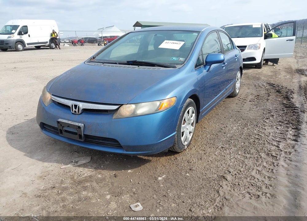 2007 HONDA CIVIC LX VIN: 1HGFA16587L141635