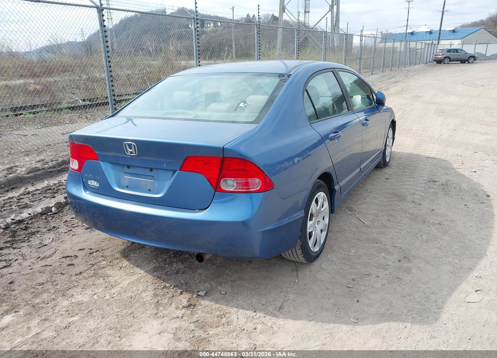 2007 HONDA CIVIC LX VIN: 1HGFA16587L141635