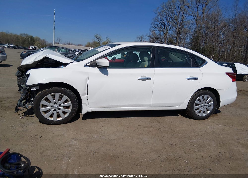 2016 NISSAN SENTRA SV VIN: 3N1AB7AP5GY324955