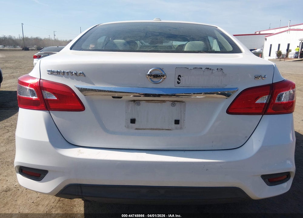 2016 NISSAN SENTRA SV VIN: 3N1AB7AP5GY324955