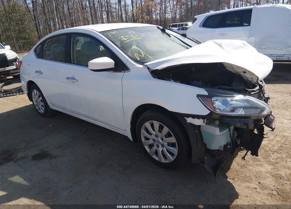 2016 NISSAN SENTRA SV VIN: 3N1AB7AP5GY324955