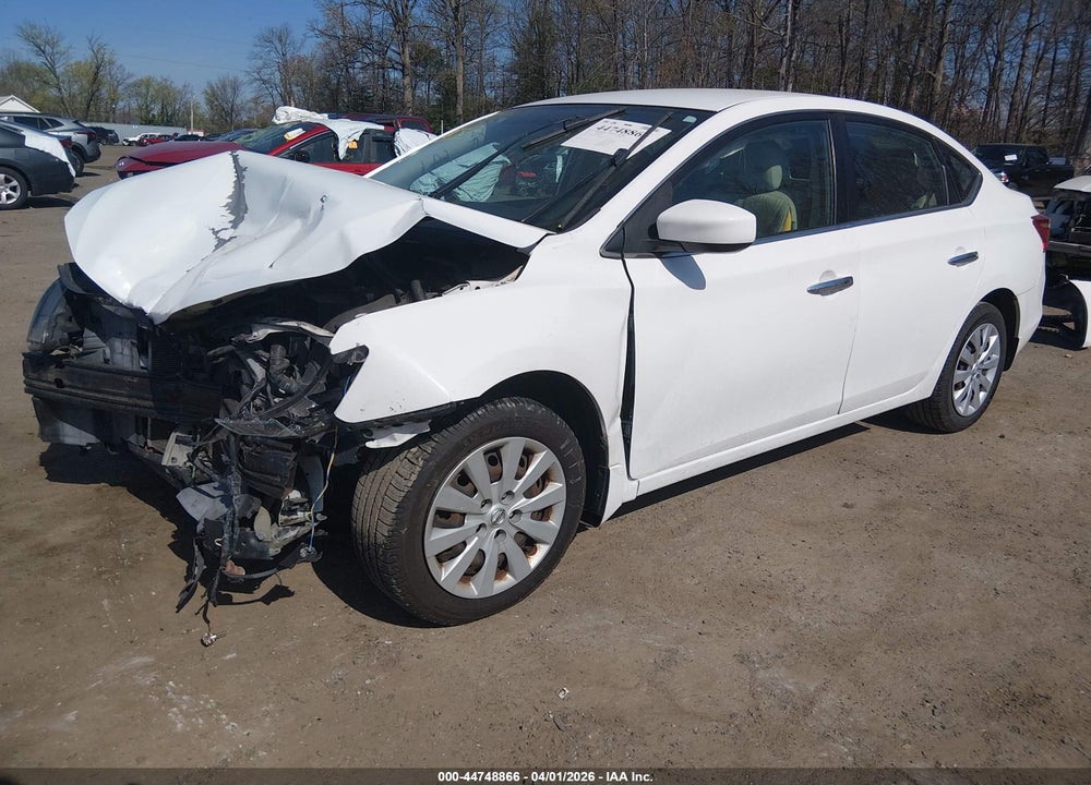 2016 NISSAN SENTRA SV VIN: 3N1AB7AP5GY324955