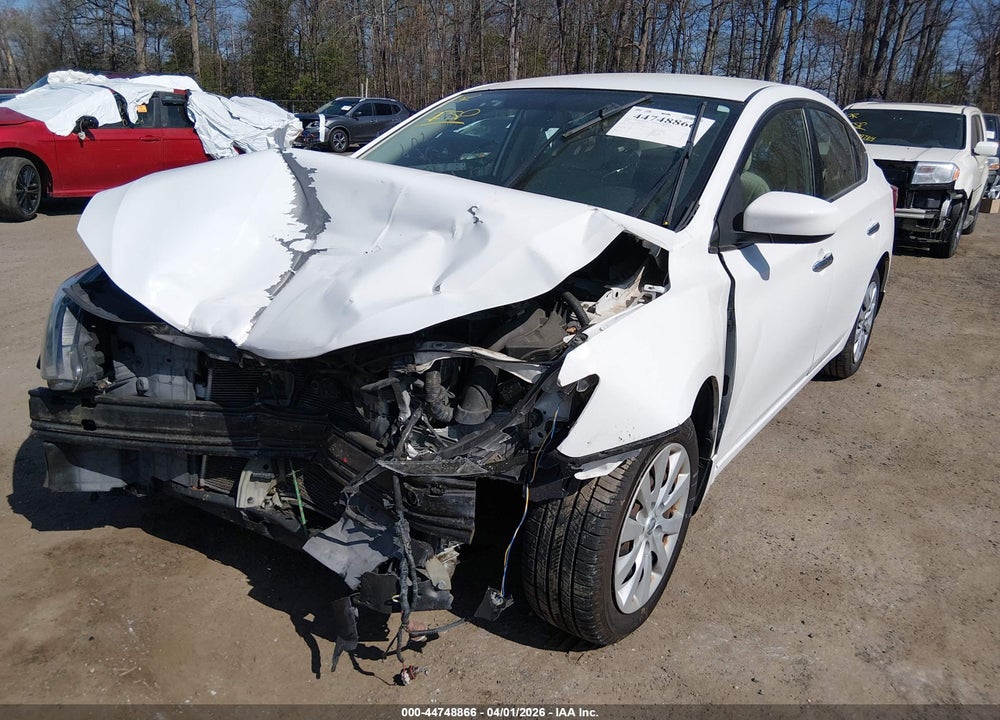 2016 NISSAN SENTRA SV VIN: 3N1AB7AP5GY324955