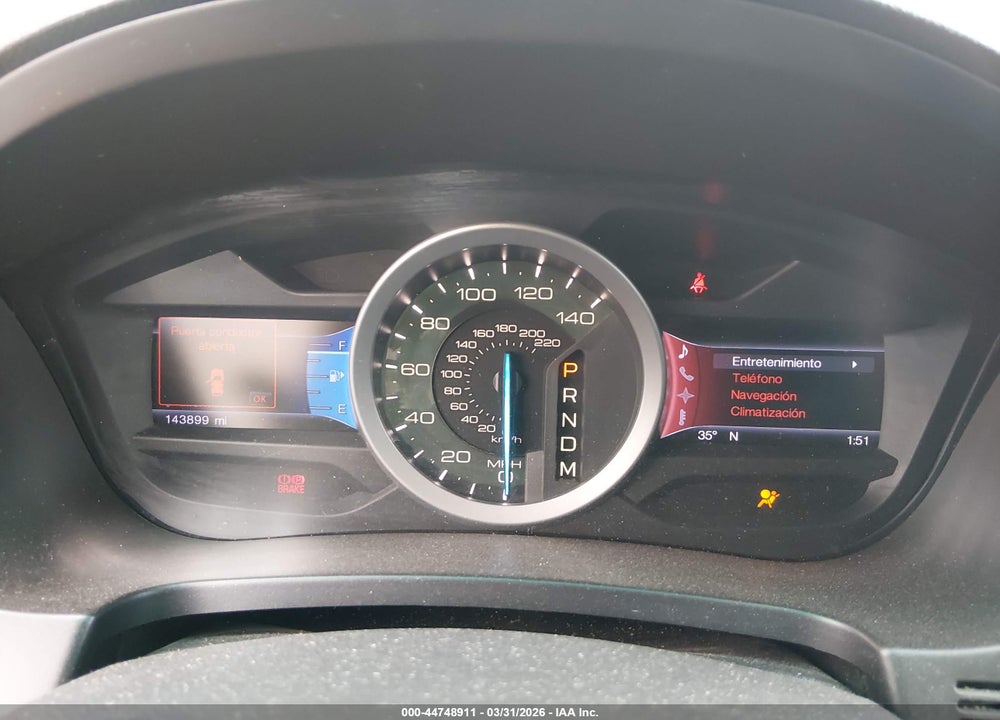 2013 FORD EXPLORER L VIN: 1FM5K8F87DGA96892
