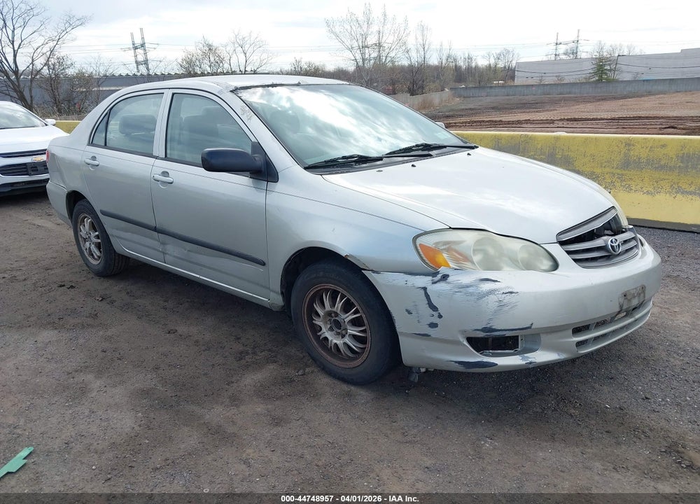 2003 TOYOTA COROLLA CE VIN: 2T1BR32E73C027294