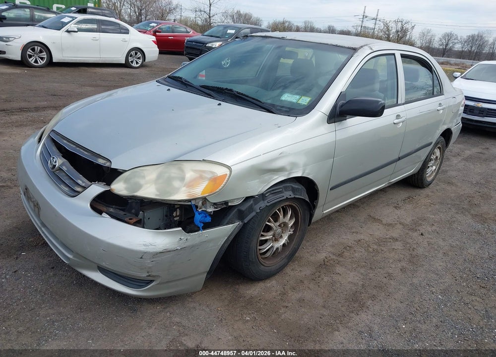 2003 TOYOTA COROLLA CE VIN: 2T1BR32E73C027294