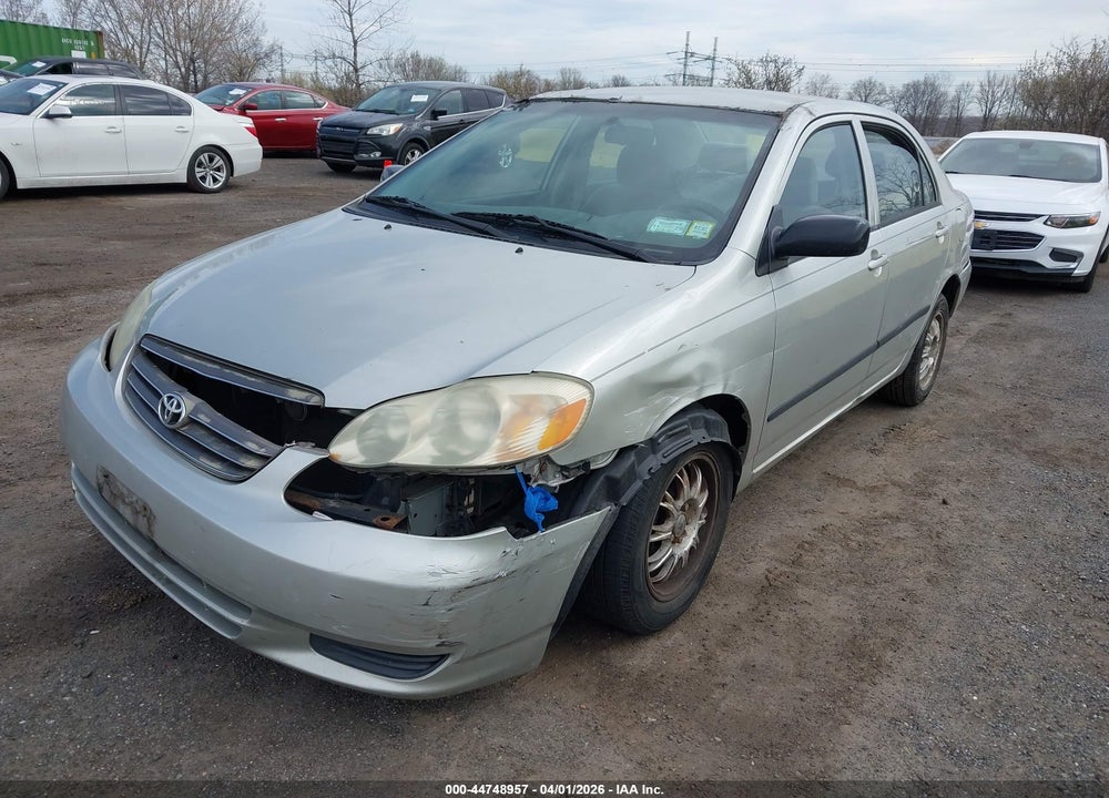 2003 TOYOTA COROLLA CE VIN: 2T1BR32E73C027294