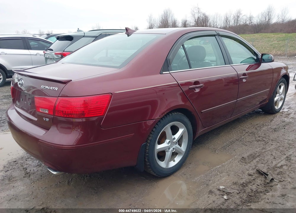2009 HYUNDAI SONATA SE V6 VIN: 5NPEU46FX9H437677