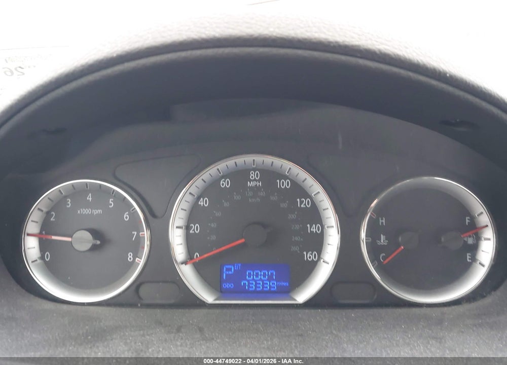 2009 HYUNDAI SONATA SE V6 VIN: 5NPEU46FX9H437677