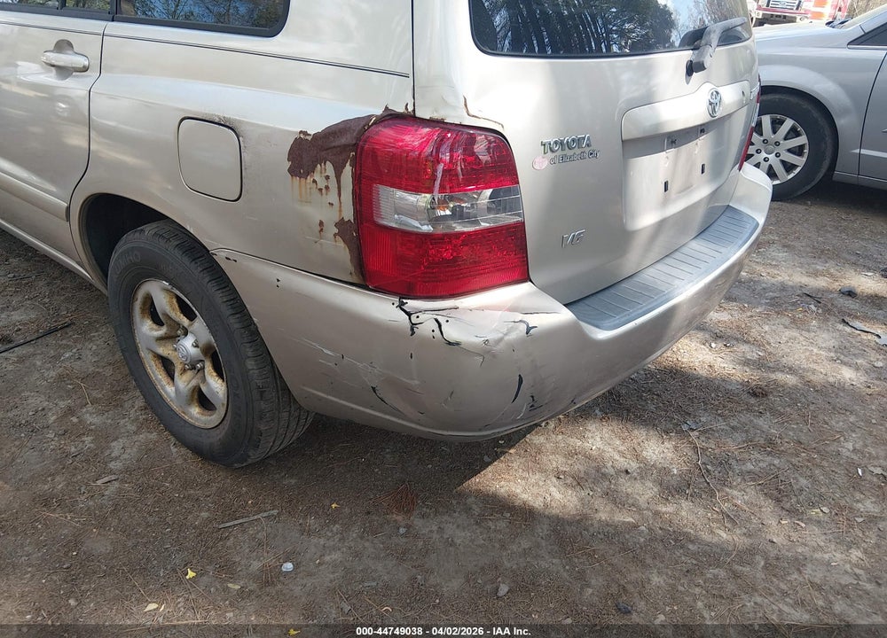 2007 TOYOTA HIGHLANDER V6 VIN: JTEDP21A170139611