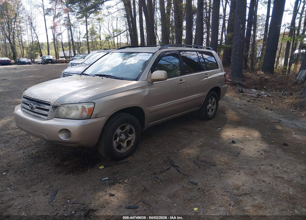 2007 TOYOTA HIGHLANDER V6 VIN: JTEDP21A170139611