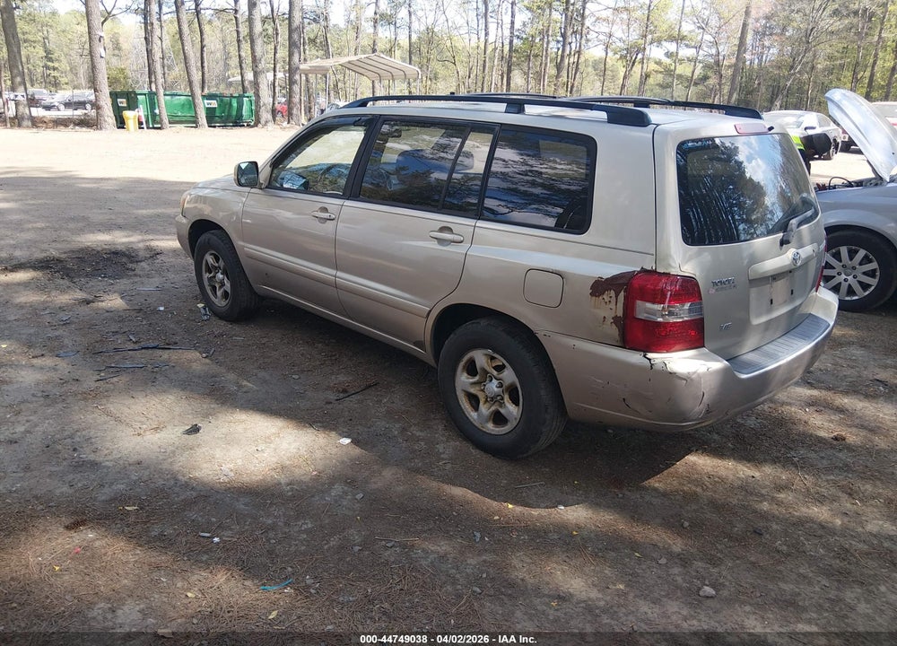 2007 TOYOTA HIGHLANDER V6 VIN: JTEDP21A170139611
