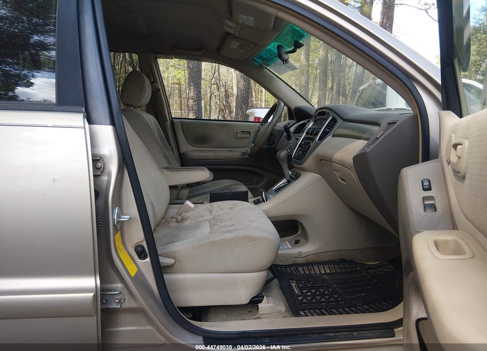 2007 TOYOTA HIGHLANDER V6 VIN: JTEDP21A170139611