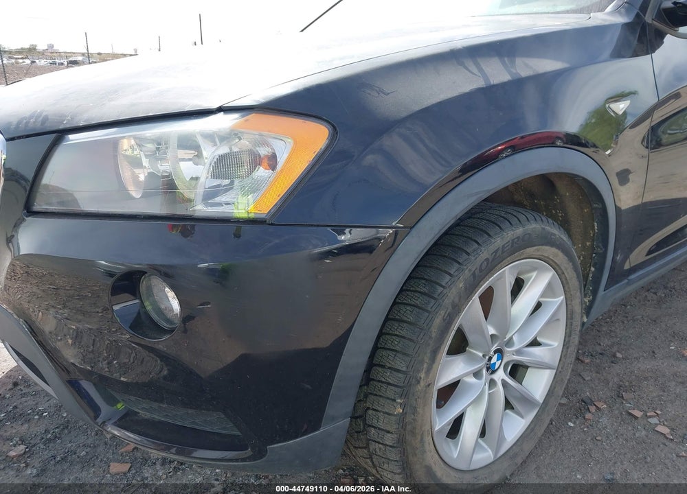 2013 BMW X3 XDRIVE28I VIN: 5UXWX9C5XD0A24492