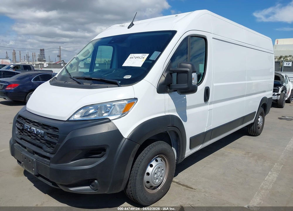 2023 RAM PROMASTER 2500 HIGH ROOF 159 WB VIN: 3C6LRVDG1PE535435