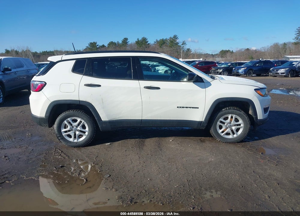 2018 JEEP COMPASS SPORT 4X4 VIN: 3C4NJDAB4JT413764