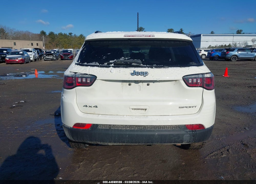 2018 JEEP COMPASS SPORT 4X4 VIN: 3C4NJDAB4JT413764