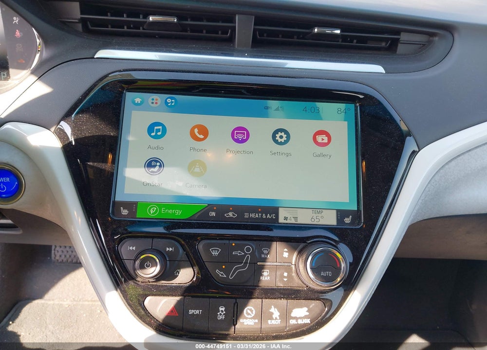 2017 CHEVROLET BOLT EV PREMIER VIN: 1G1FX6S07H4186851