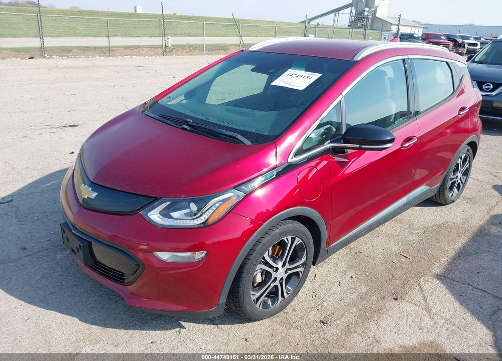 2017 CHEVROLET BOLT EV PREMIER VIN: 1G1FX6S07H4186851