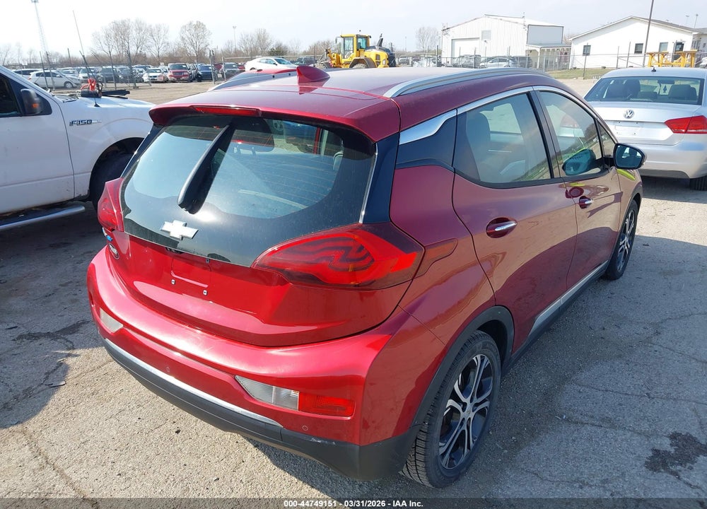 2017 CHEVROLET BOLT EV PREMIER VIN: 1G1FX6S07H4186851
