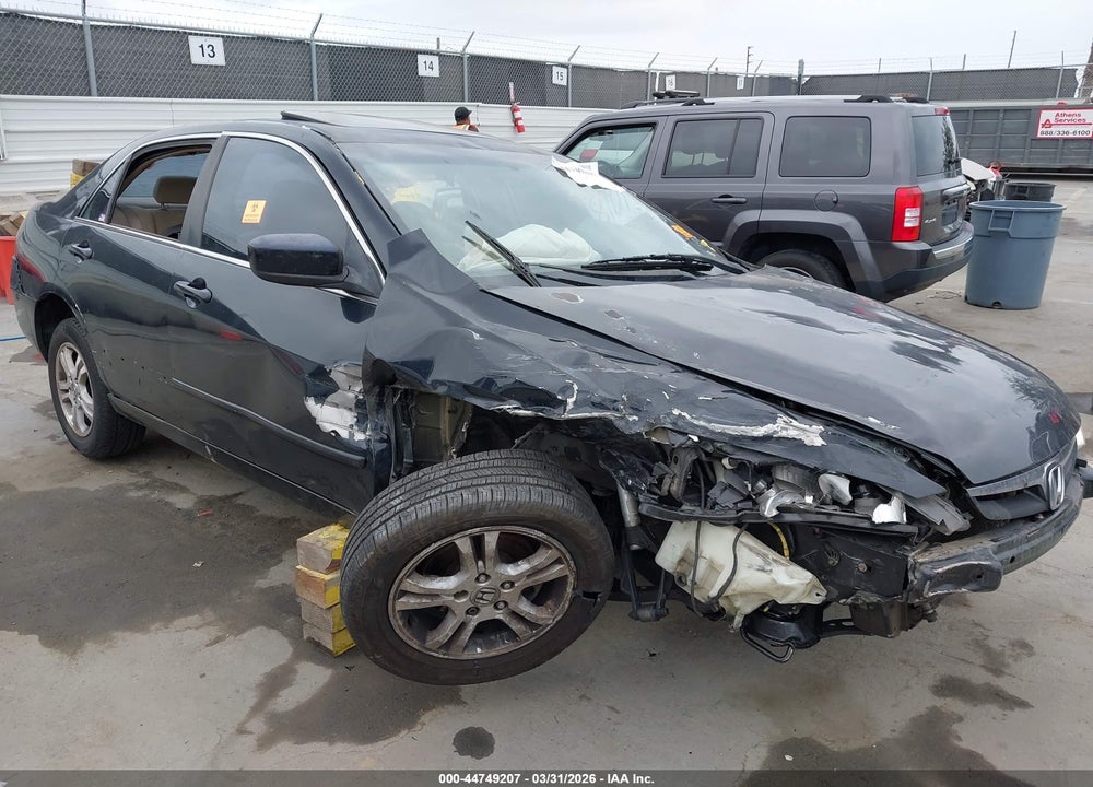 2006 HONDA ACCORD 2.4 EX VIN: 1HGCM56866A044536