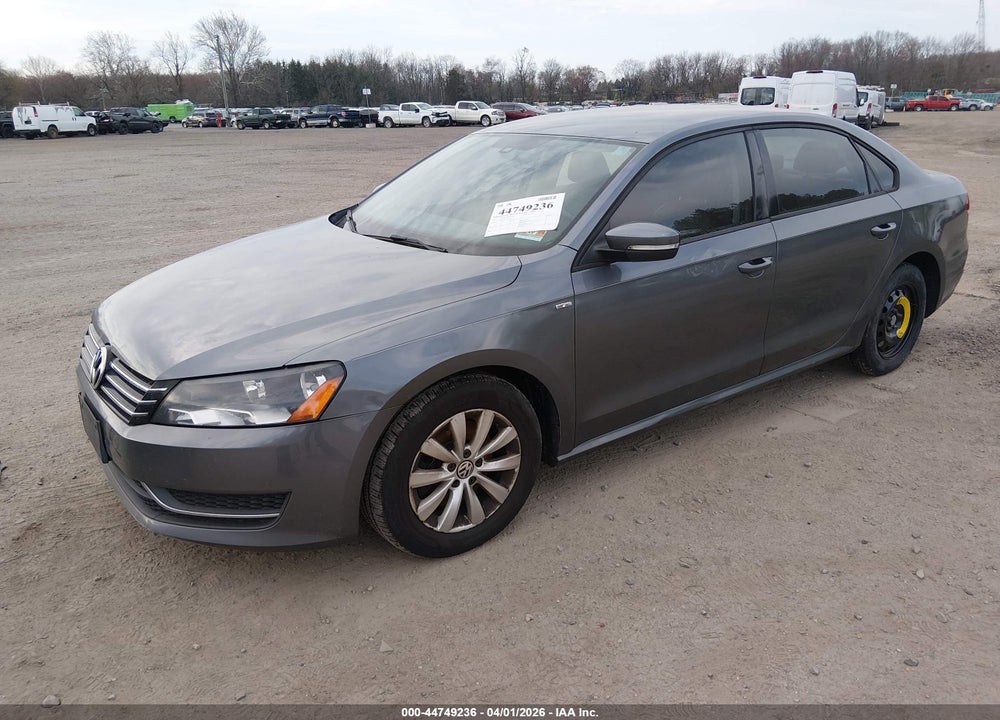 2014 VOLKSWAGEN PASSAT 2.5L WOLFSBURG EDITION VIN: 1VWAH7A39EC017252