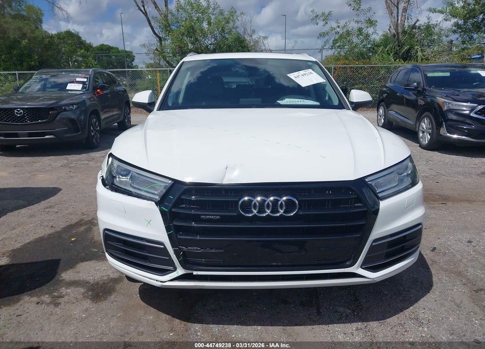 2018 AUDI Q5 2.0T PREMIUM/2.0T TECH PREMIUM VIN: WA1ANAFY6J2009780