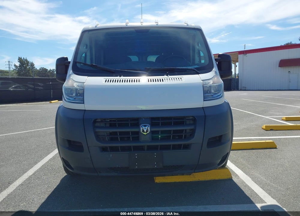 2018 RAM PROMASTER 1500 LOW ROOF 136 WB VIN: 3C6TRVAG7JE147329