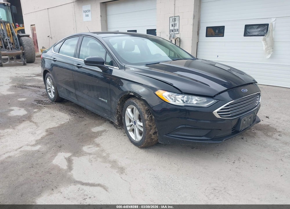 2018 FORD FUSION HYBRID S VIN: 3FA6P0UU9JR243560