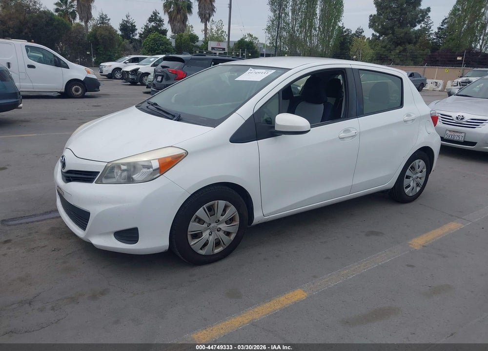 2012 TOYOTA YARIS L VIN: JTDKTUD31CD535489