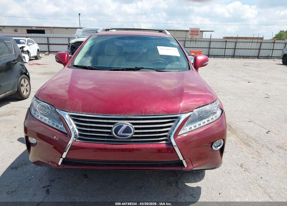 2010 LEXUS RX 450H VIN: JTJBC1BA3A2026364