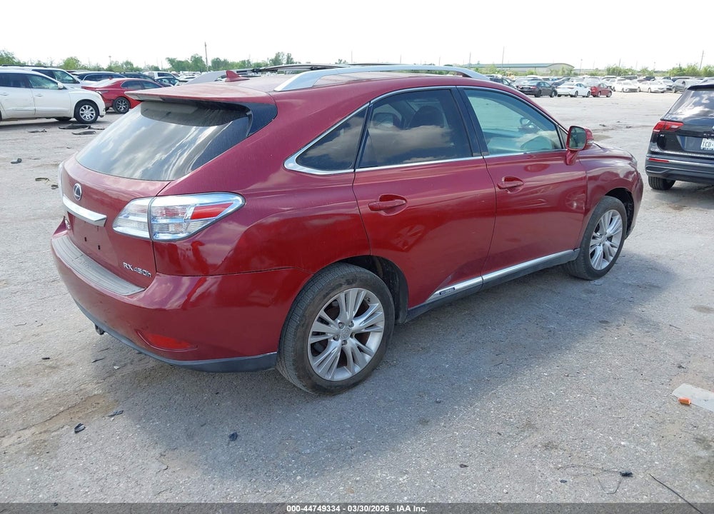 2010 LEXUS RX 450H VIN: JTJBC1BA3A2026364