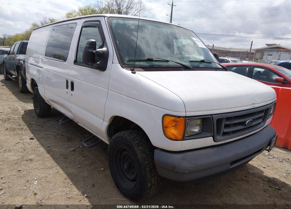 2007 FORD E-250 COMMERCIAL/RECREATIONAL VIN: 1FTNE24W17DA04613