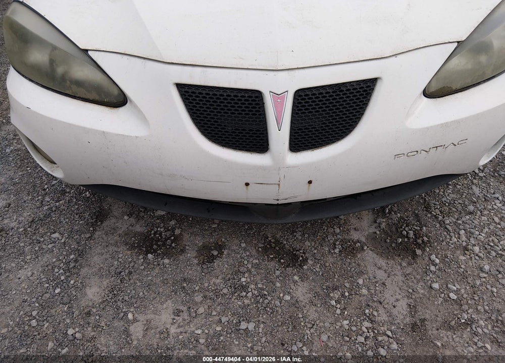 2006 PONTIAC GRAND PRIX VIN: 2G2WP552361249973