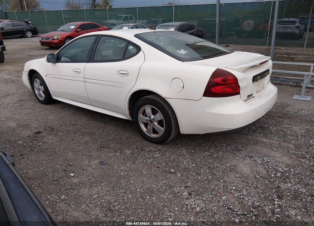 2006 PONTIAC GRAND PRIX VIN: 2G2WP552361249973