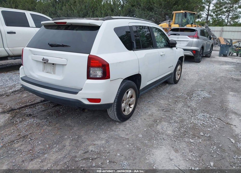 2014 JEEP COMPASS SPORT VIN: 1C4NJCBA3ED829722