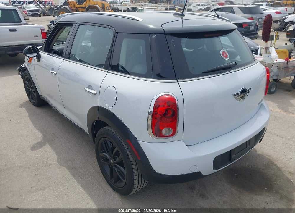 2012 MINI COOPER COUNTRYMAN VIN: WMWZB3C57CWM29838