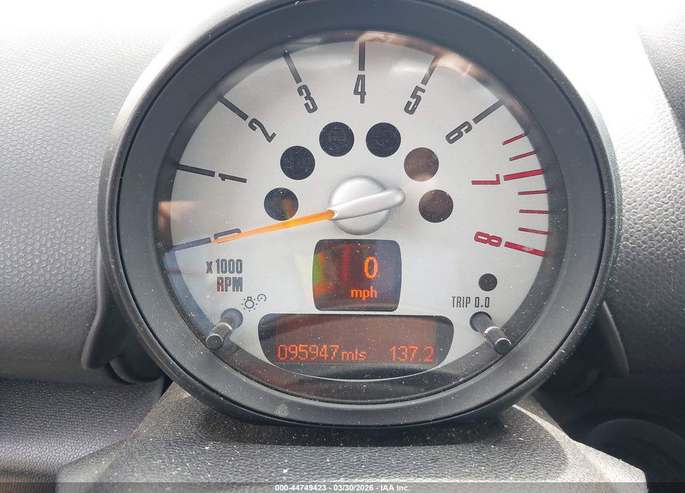 2012 MINI COOPER COUNTRYMAN VIN: WMWZB3C57CWM29838