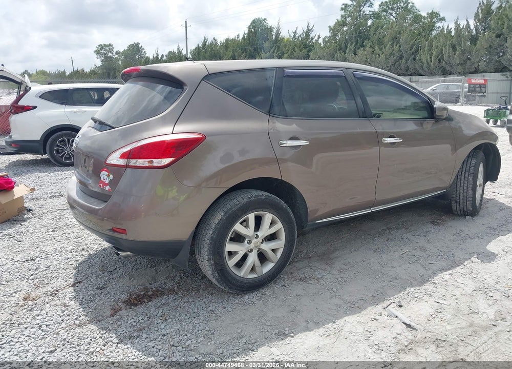 2014 NISSAN MURANO S VIN: JN8AZ1MU8EW420952